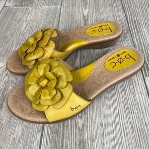 Born Concepts BOC Leather Slide On Sandals. DISCOUNT SHIPPING